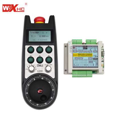 2020 New CNC wireless MPG Manual Pulse Generator /Electronic handwheel with 100PPR optical encoder support 6 Axis estop